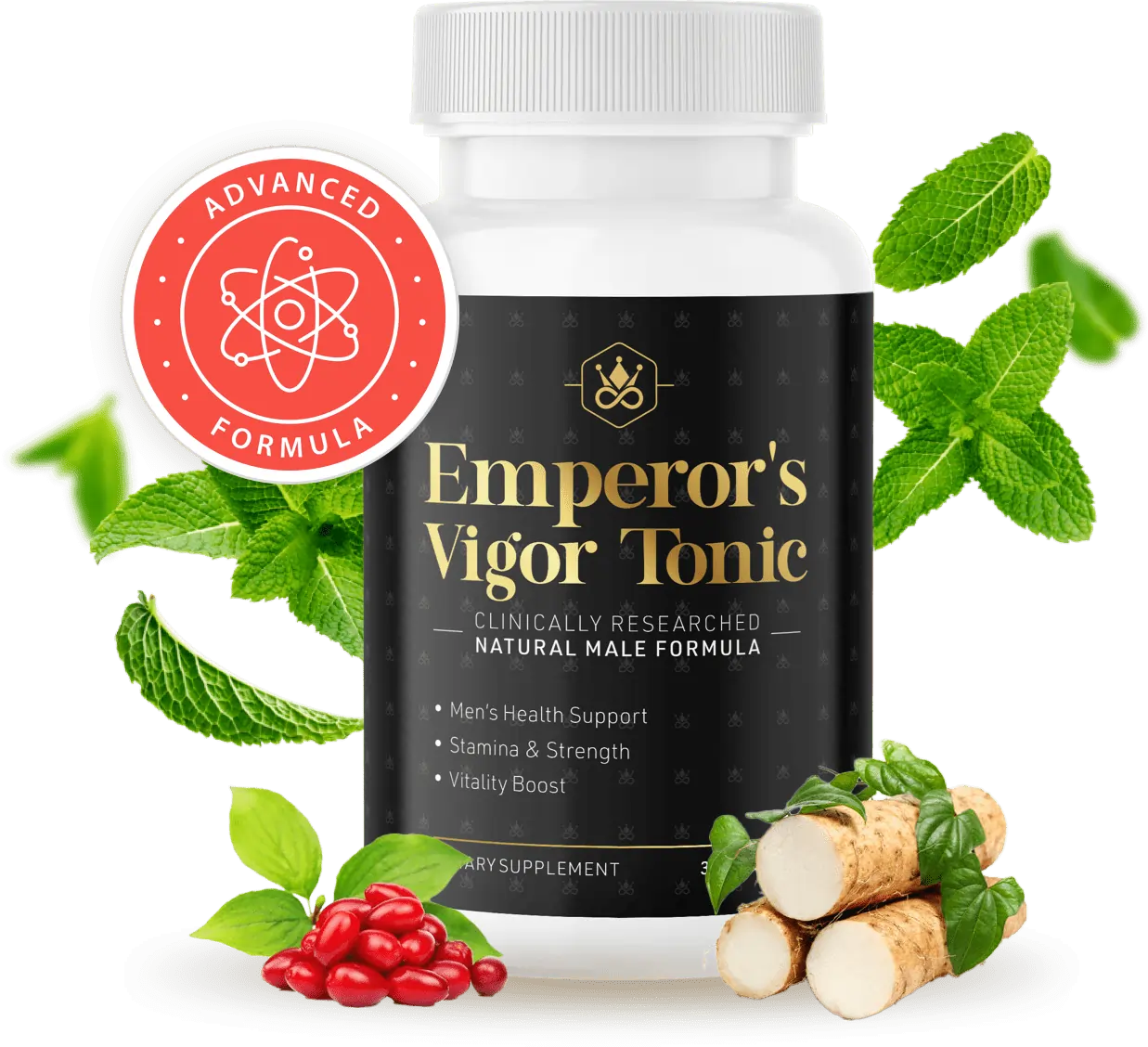 Emperor's Vigor Tonic Official Supplement Bottles